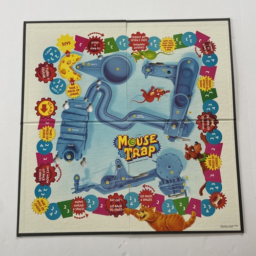 Mouse Trap Board Game by Milton Bradley 1999 Edition Vintage Kids Family Game - Picture 9 of 21