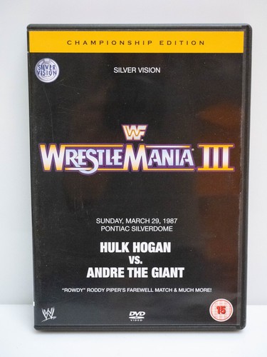 WWF Wrestlemania III - Hulk Hogan vs. Andre the Giant - Championship Edition DVD