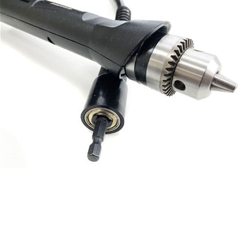 Flexible Bohrerwellenverlängerung 1200 mm lang Flexi Antrieb - Schlüsselfutter - Bild 6 von 6