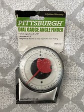 Magnetic Base Dial Gauge Angle Finder 0 to 90 Degree Indicator  PITTSBURGH