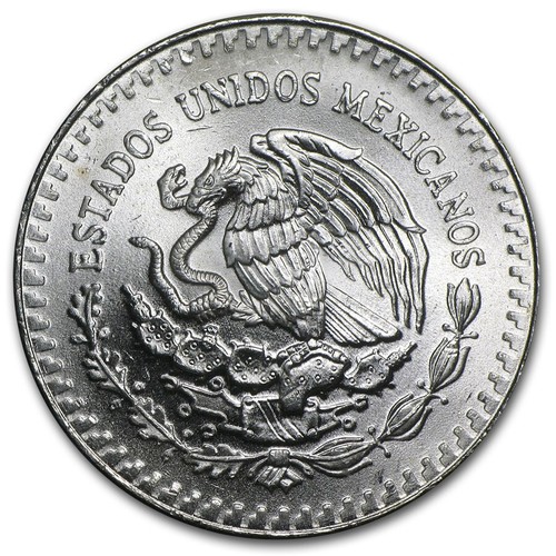 1984 Mexico Libertad 1 oz BU Mexican Silver Coin in direct fit capsule - Picture 3 of 3