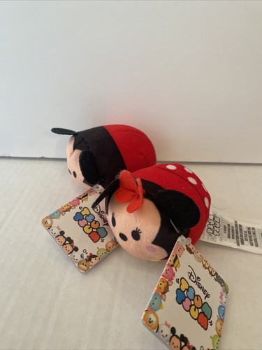 Disney Tsum Tsum Mickey and Minnie Mouse 3”Plush NEW - Picture 5 of 8