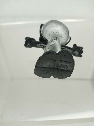 Astrosnik Black & Silver Bully Martian Alien Vintage Smurf Type Display Figurine - Picture 3 of 4