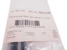 AESCULAP MALIS STYLE NERVE HK, 2MM BLNT, 180MM MF143R NEW GERMANY 