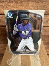 2023 Bowman Draft DYAN JORGE Base Chrome Prospect #BDC-194 Colorado Rockies