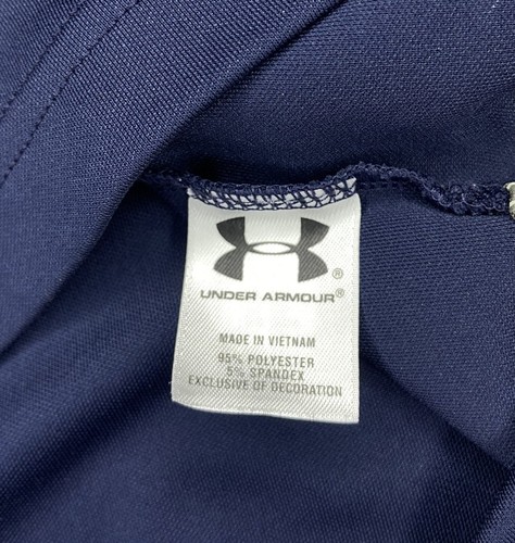 Polo Under Armour azul marino guardiamarina para hombre azul marino/dorado; L - Imagen 7 de 9