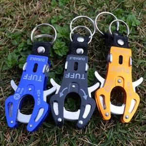 Carabiner Clip Lock Keychain Keyring Buckle Tiger Hook Arrival Buckle Climb Tool