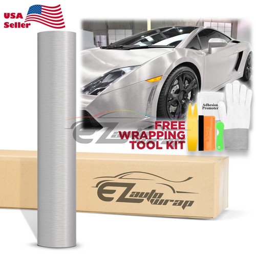 Brushed Aluminum Metal Steel Car Vinyl Wrap Sticker Decal Film Peel and Stick - Picture 136 of 156