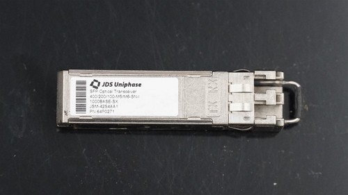 JDSU 64P0271 JSM-42S4AA1 400/200/100-M5/M6-SN-I 1000BASE-SX TRANSCEIVER MODULE - Picture 1 of 2