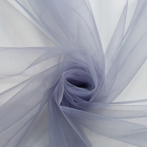 5 yards/lot Wedding Veil Tulle Plain Nylon Mesh Fabric Stage Craft DIY Material - Picture 4 of 16