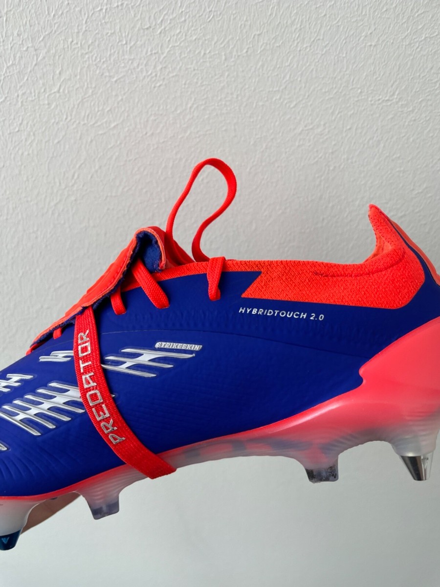 ADIDAS PREDATOR ELITE FT SG BLUE/ORANGE SOCCER CLEATS BOOTS ADIDAS PREDATOR ELITE FT SG BLUE/ORANGE SOCCER CLEATS BOOTS