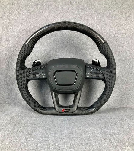 Cuadro + cubierta del volante de fibra de carbono Metta para Audi Q7 SQ7 SQ5 SQ7 SQ8 RS3 A4 - Imagen 1 de 9