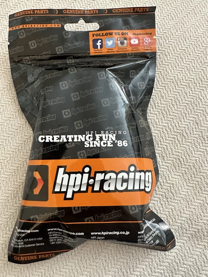 Neumático HPI Racing T-Grip, 26 mm, montado en ruedas Rays 57S-Pro, cromo #4738 Foto 3 de 3