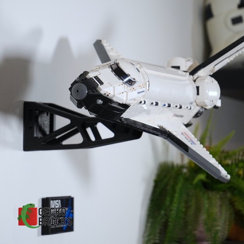 Wall Mount for Lego 10283 Space Shuttle Discovery Nasa Gecko bricks - Picture 5 of 10