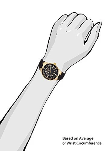 Reloj para mujer Invicta Angel cuarzo 38 mm esfera negra poliuretano negro 17486 Foto 4 de 4