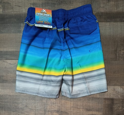 New! Boy's Zero Xposur Swim Trunks and Goggles Size Small 8 - Picture 2 of 3