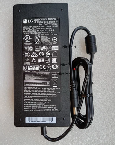 Compatible LG 34GK950F-B Monitor ADS-150KL-19N-3 190140E EAY65768902 Adapter