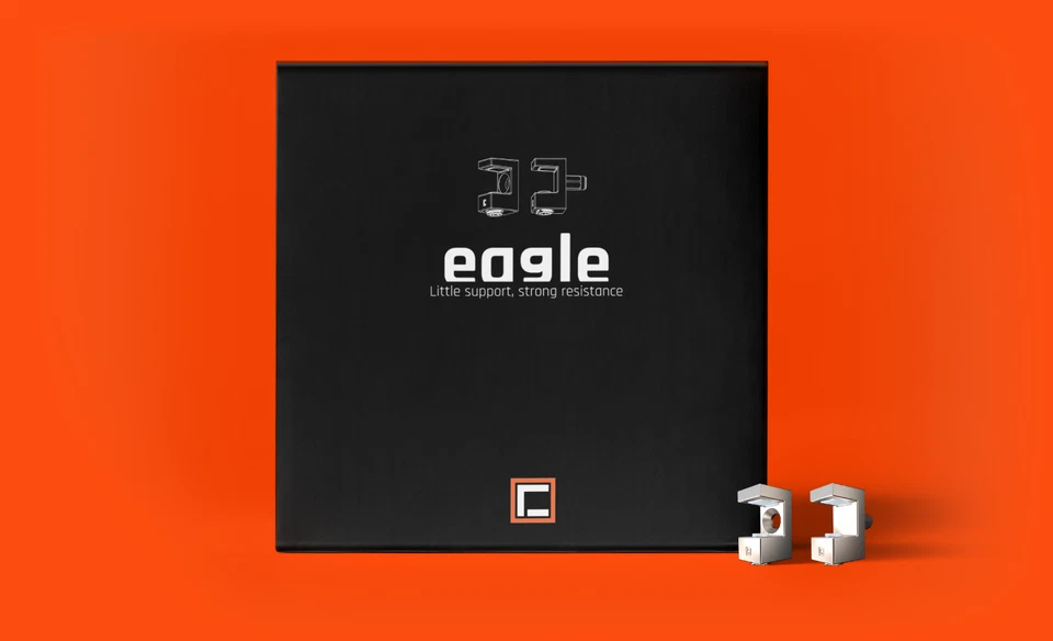 Glas-Bodenträger per Vite Base IN Vetro Supporto Piano Mensola Morsetto 4-8 MM - Immagine 3 di 4