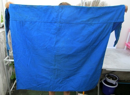 Vintage Yi Hill Tribe handgefertigte Babytrage Quilt bestickt Textil - Bild 2 von 2