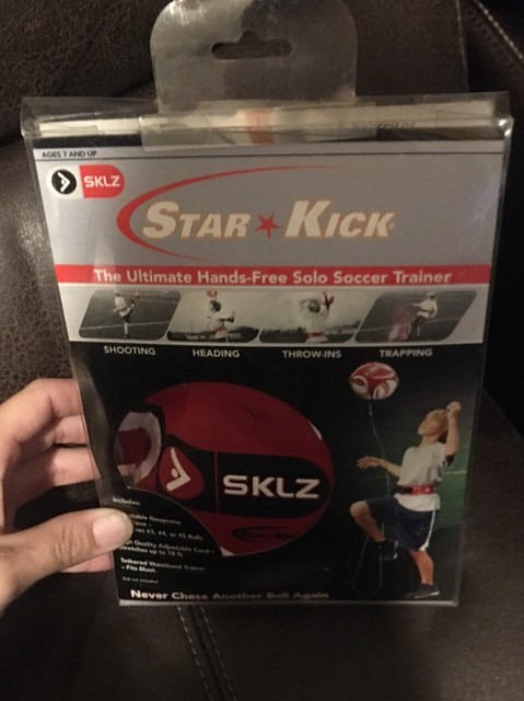 SKLZ Star-Kick Hands Free Solo Soccer Trainer- Fits Ball Size 3, 4, and 5  eBay