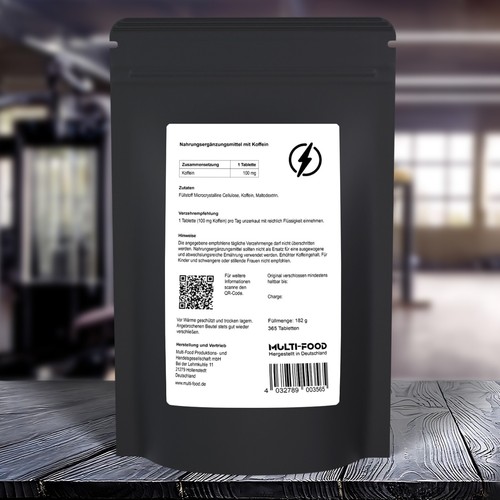 Starke Langzeit Koffein Tabletten von SAM'S | 2 Phasen NEWCAFF | 100 mg Coffein - Bild 5 von 8