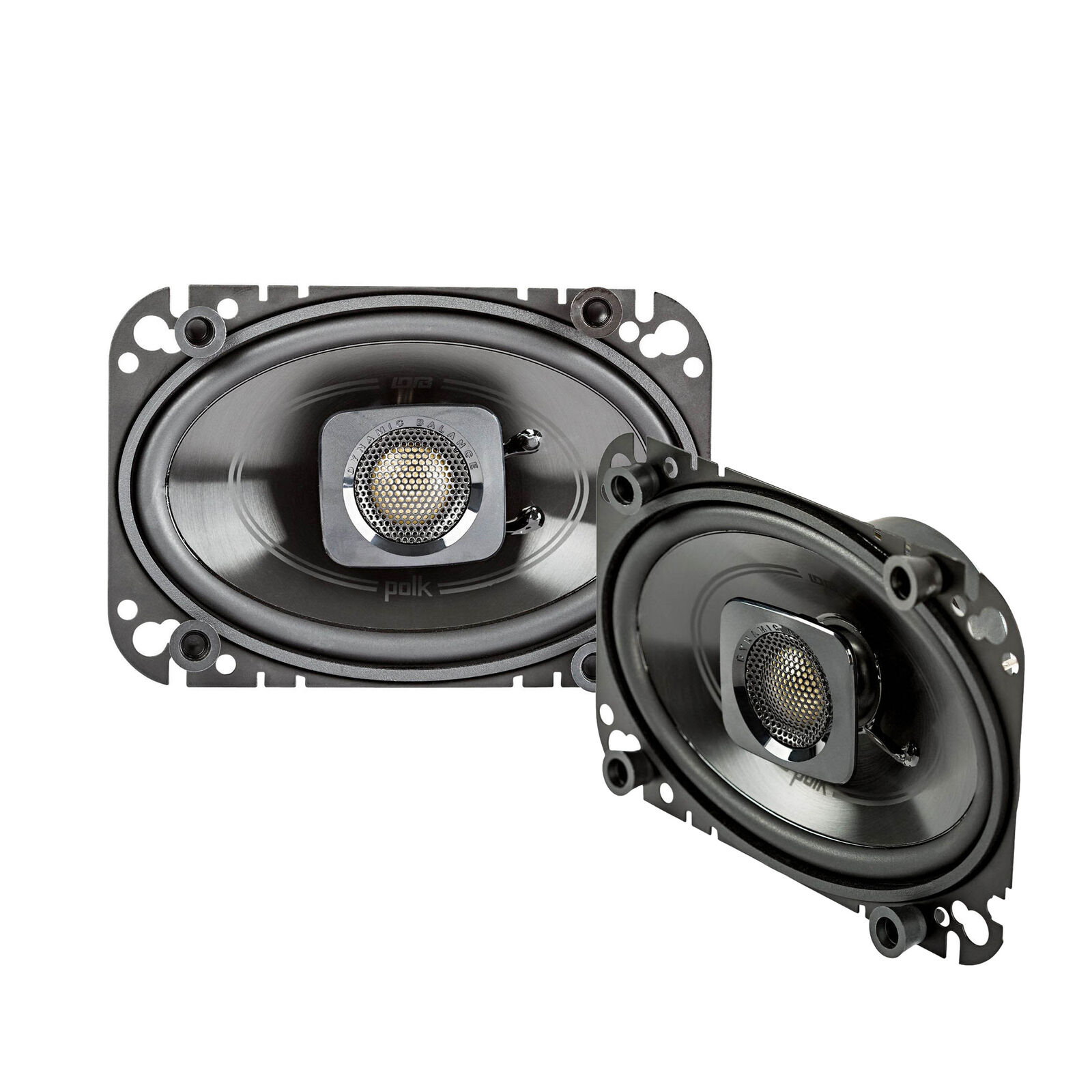 Polk Audio DB501 5-Inch Coaxial Speakers Pair, Black Polk Audio DB501 5-Inch Coaxial Speakers Pair, Black