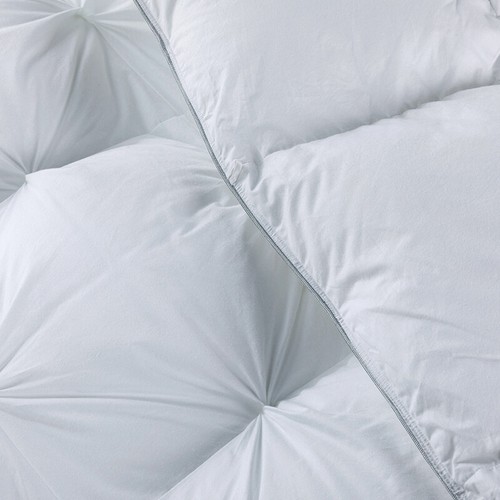 SNOWMAN All Season White/Gray King Queen Size Goose Down Feather Comforter Duvet - Picture 17 of 29