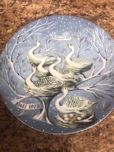 HAVILAND LIMOGES DODICI GIORNI DI NATALE Sei oche una posa #6 - Foto 7 di 8