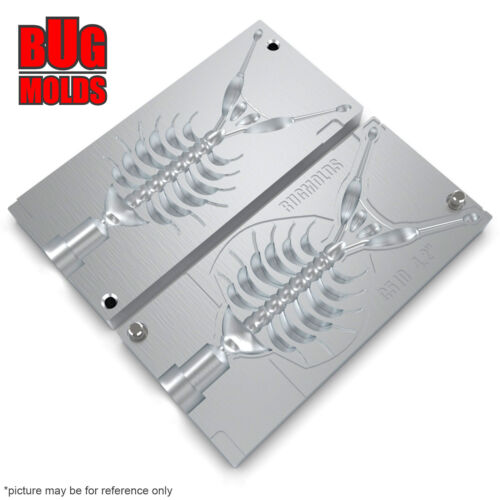 Bait DIY Fishing Mold Soft Plastic Baits Lure Plastisol Bass Dancing Bone Doctor - Picture 2 of 3