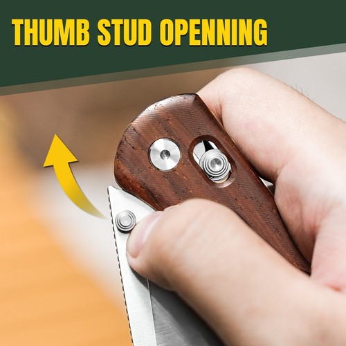 Kizer Drop Bear Series Drop Point Folding Pocket Knife Nitro-V Steel Blade - Picture 8 of 16