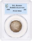 PCGS 1905 Year Barber Quarters (1892-1916)