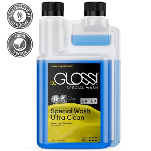 Latex Pflege SET 3x 1000 ML Latex Politur Latex Anziehhilfe & Latex Waschmittel - Bild 2 von 9