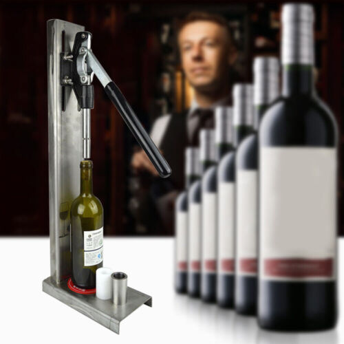 Tappo a pressione manuale bottiglia vino 2 POM inserto tappo tappa utensile durevole - Foto 7 di 8