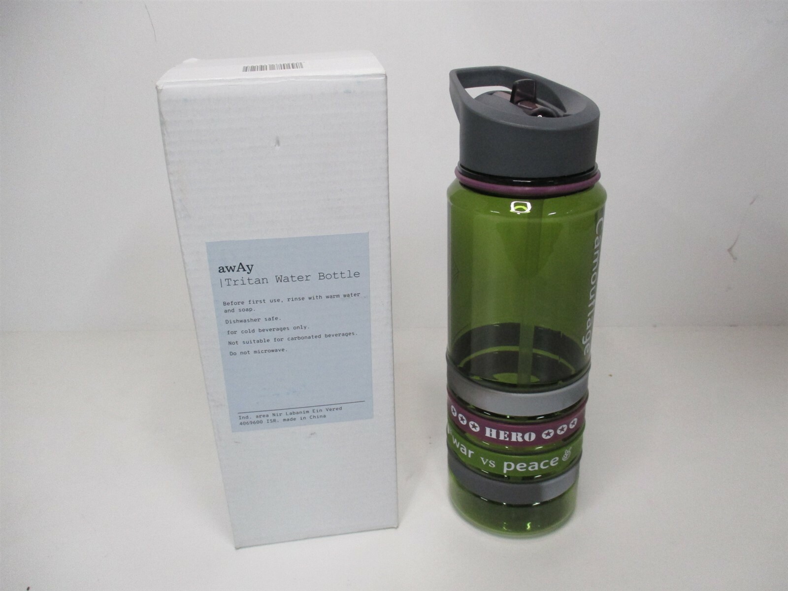 With Built-in Straw