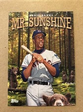 2020 Topps Archives SP Mr. Sunshine #310 Ernie Banks Baseball Card