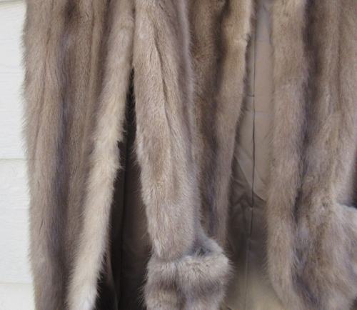 Vintage A Bishop & Co Chicago Brown Mink Fur Capelet - Picture 4 of 12