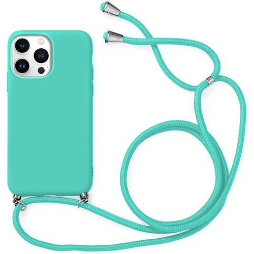 Coque pour iPhone 15 15 Pro 14 13 Pro Max 12 Pro 12 mini 11 Silicone Avec Cordon - Photo 7/18