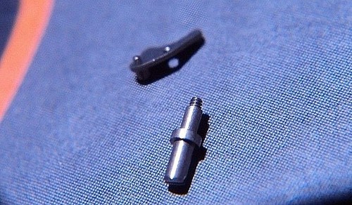 Nuevo conjunto de palanca y tornillo calibre 476 481 parte 443 5443 LeCOULTRE - Imagen 2 de 4