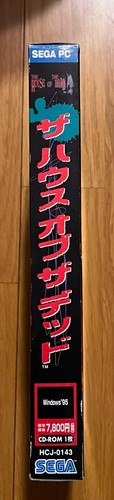 The House of The Dead SEGA PC Windows 95 Japón Raro Caja Grande 1998 - Imagen 3 de 6