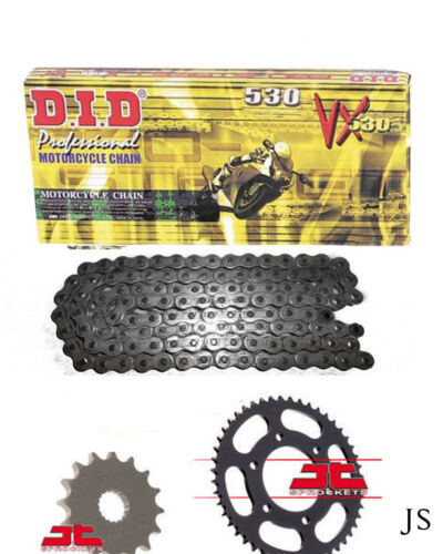 Yamaha FZ1 N,NA 22C,1EC 2006-2014 DID Heavy Duty X-Ring Chain & Sprocket Kit - Picture 1 of 3