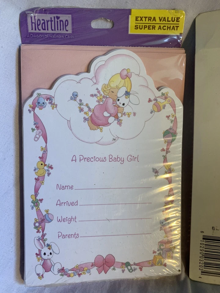 16 объявлений Hallmark (1 упаковка) Precious Moments для девочек с розовыми конвертами - Изображение 2 из 3