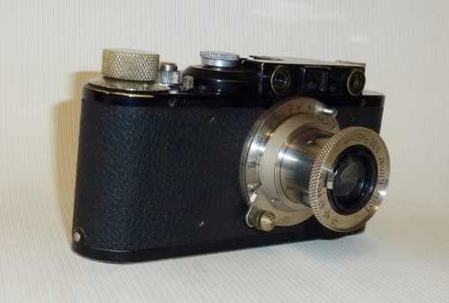 Leitz Leica Mod.II Camera Black/Nickel Elmar 3.5/50mm 1932 #91437 - Picture 4 of 12