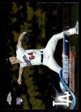 2018 Topps Chrome Walker Buehler Rookie Los Angeles Dodgers #71