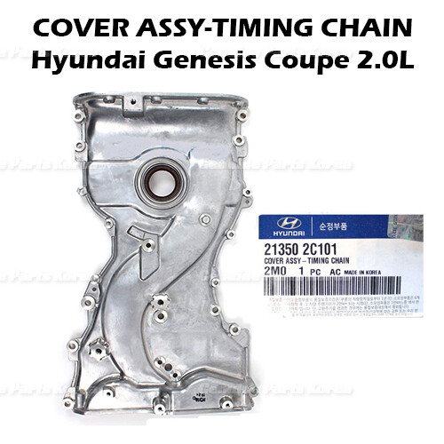 ⭐Genuine⭐ Timing Chain Cover 213502C101 for Hyundai Genesis Coupe 2.0L - Picture 1 of 3