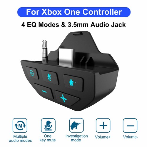 Wireless Gamepad Adapter 3.5mm Stereo Headset Converter for Xbox One Controller - Picture 6 of 8