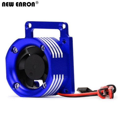 Aluminium Heat Sink Cooling Motor Fan 3483 For 1/8 TRAXXAS Monster SLEDGE 95076 - Picture 31 of 66