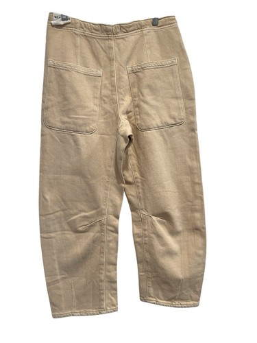 Free People We The Free Osaka Mid Rise Barrel Womens Size 27 NWT Latte Cream - Picture 8 of 11