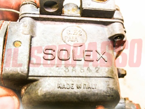 COLLETTORE ASPIRAZIONE + CARBURATORI SOLEX C32PAIA ALFA ROMEO 2600 BERLINA - Picture 3 of 3