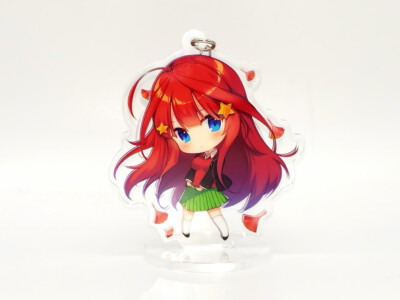 Go Toubun No Hanayome Itsuki Nakano Cute Double Sided Acrylic Keychain Charm Ebay