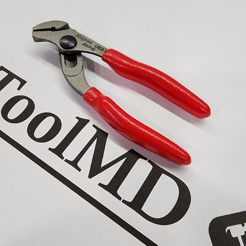 Snap-on Tools USA NEW RED 5" Adjustable Adjustable Joint Channel Pliers AWP45 - Bild 3 von 8
